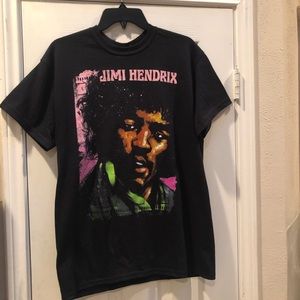 Jimi Hendrix Men’s Purple Haze T-Shirt Black